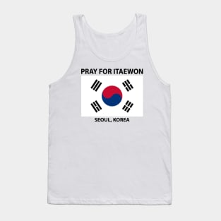 pray for itaewon seoul korea Tank Top